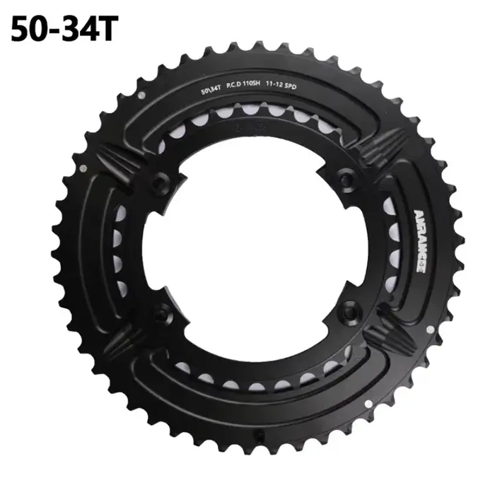 Anrancee plateau vélo de route manivelle plateau roue 50-34T 52-36T 53-39T pour Shimano 5800 R7000 R