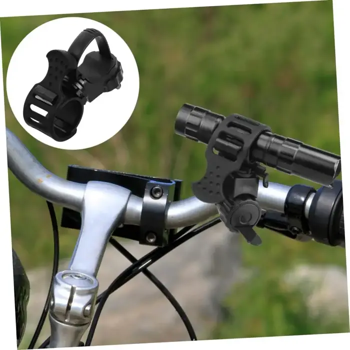 Support de lampe pour guidon de vélo