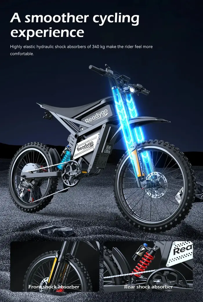 Vélo électrique tout-terrain Readygo E6 Ultra pour adultes