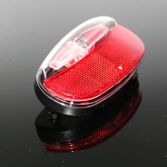 Feu arrière LED rouge pour porte-bagages de vélo