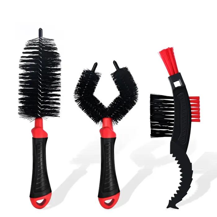 Kit de nettoyage rapide pour chaîne de vélo RIDERACE, outils d'entretien pour vélos, kit de brosses 