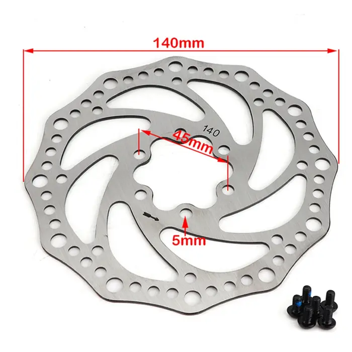 Étriers de frein à disque mécaniques pour Scooter électrique, 8/10 pouces, étrier de Rotor de frein 