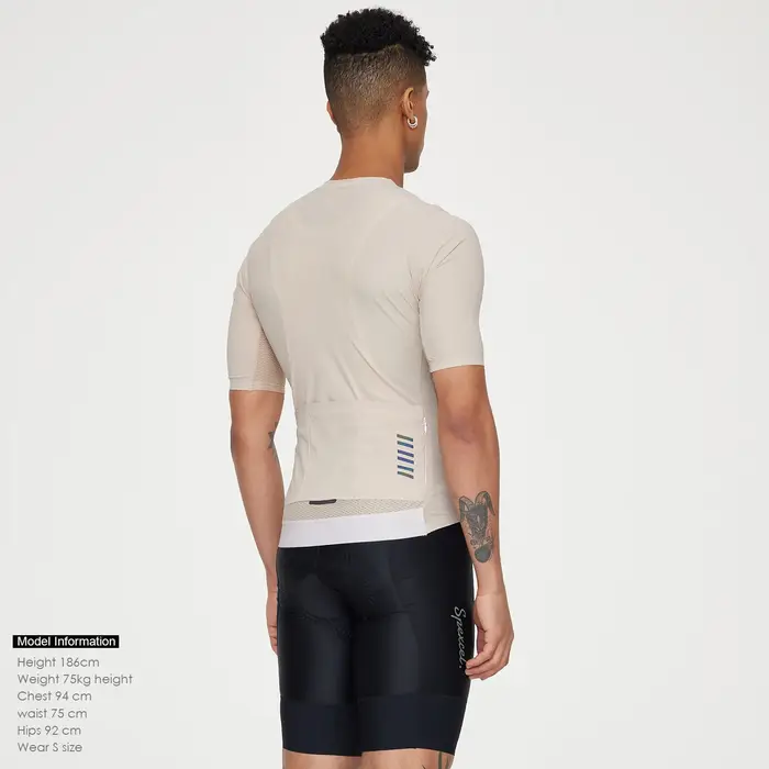 SPEXCEL 2021 nouveau tissu Coldback UPF 50 + Pro Aero maillots de cyclisme à manches courtes sans co