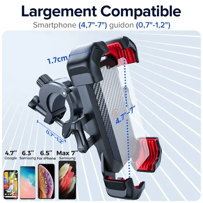 Joyroom-Support de téléphone universel pour vélo