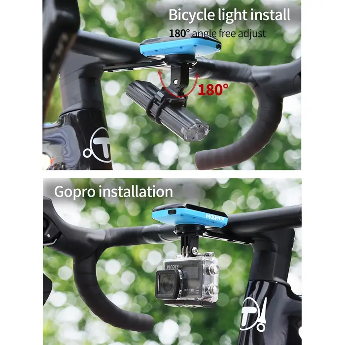 KOOTU Support de compteur de vitesse de vélo de route pour guidon intégré