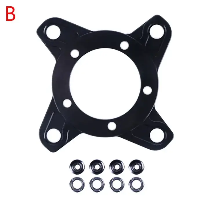 Bafang Ebike électrique BBS01 BBS02 vélo  moteur araignée chaîne anneau adaptateur 104BCD 130BCD pou