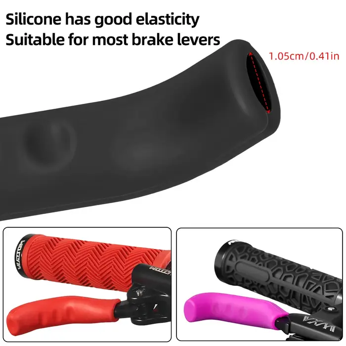 1 paire de couvercle de Protection de poignée de frein de vélo de route vtt
