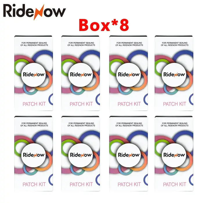 Ridenow Kit de patchs TPU outil de réparation de chambre à air de vélo pneu