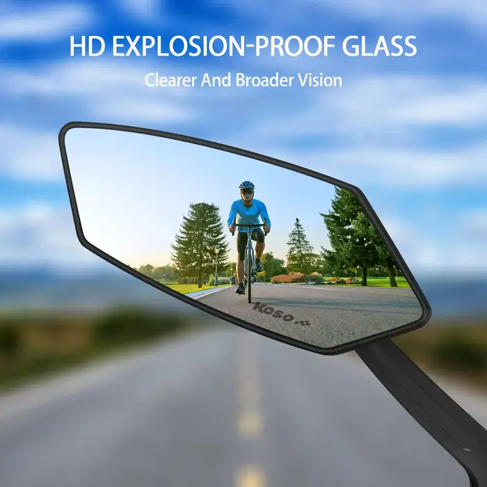 DOMEN rétroviseur grand Angle de vélo cyclisme 360 ° Rétroviseurs de guidon