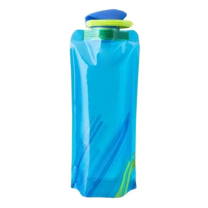 Bouteille d'eau de voyage pliable et réutilisable