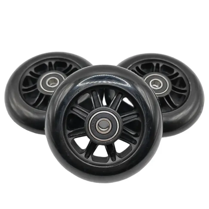 Roues de trottinette 90mm 100mm 110mm 85A avec roulements 3 roues/lot