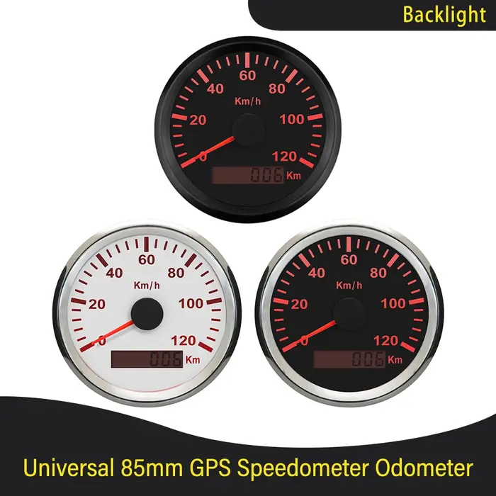Compteur de vitesse GPS 85mm