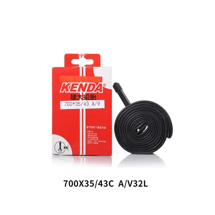 1 pièces KENDA chambre à air de pneu de vélo 700C 18-23C 23-25C 28-32C 35-43C 45C caméra Schrader Presta valve