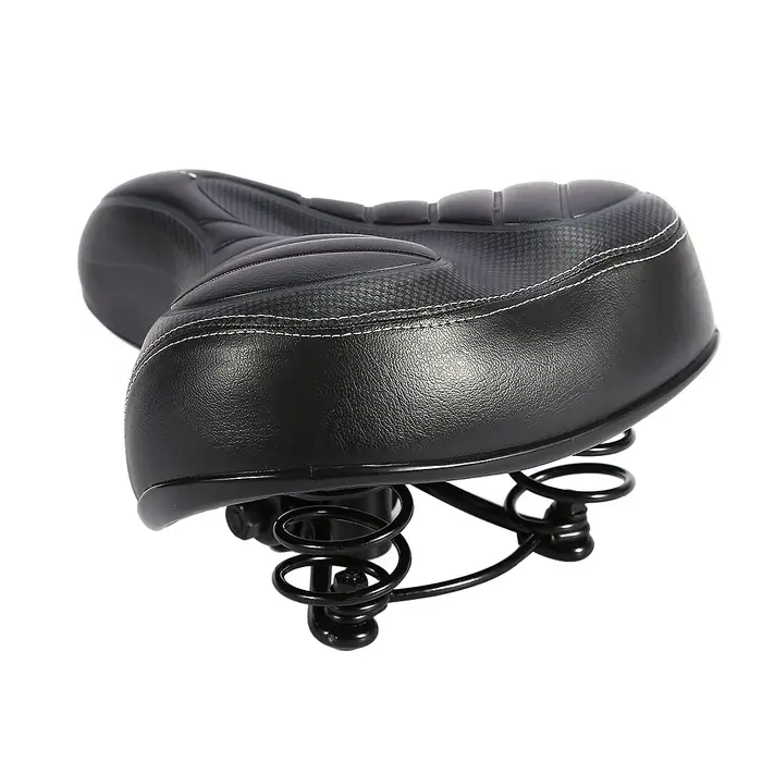 Confort large grand vélo de route de montagne sport coussin souple siège de selle