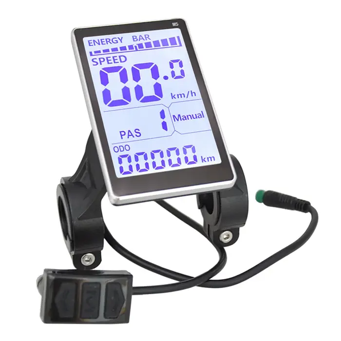 Écran d'affichage LCD pour vélo électrique 24-48V
