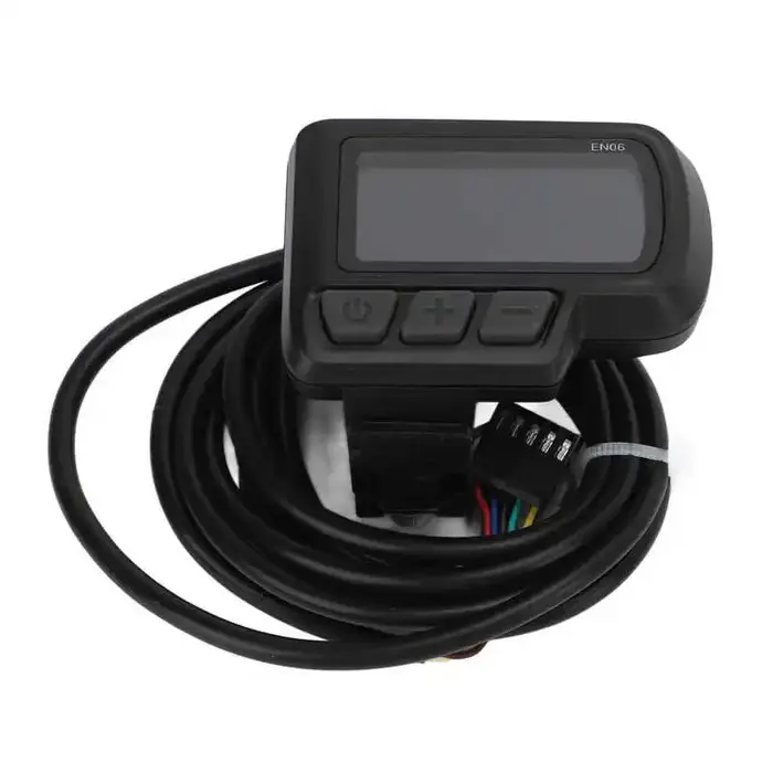 Compteur d'affichage LCD pour vélo électrique, affichage de la vitesse d'alimentation USB, connecteu