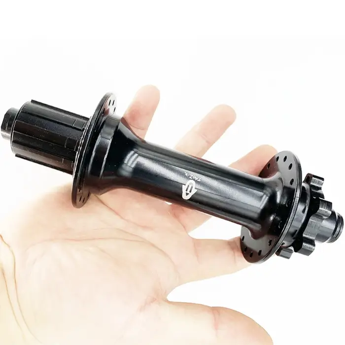 TAOZIK 32 H 36 12 mm 197mm 4 roulements 6 pattes arrière gros vélo Ebike à travers le moyeu