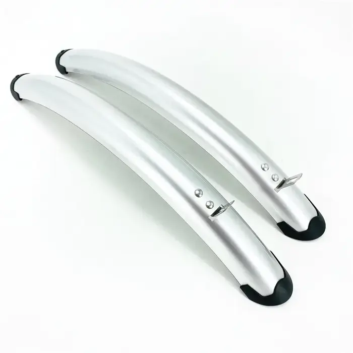 Partners-Garde-boue de vélo rétro Road 700C, garde-boue de vélo de ville, aluminium, plastique, haut
