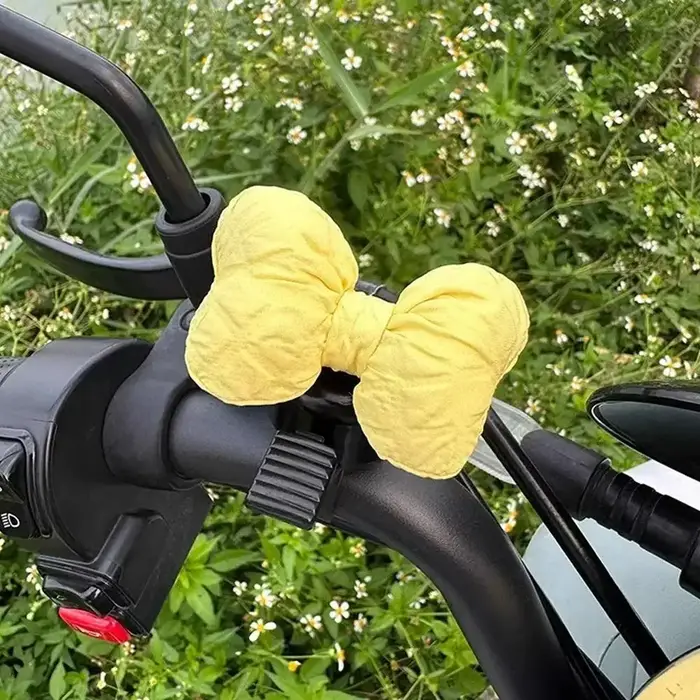 Cloche de vélo à nœud papillon mignon pour enfants filles et garçons