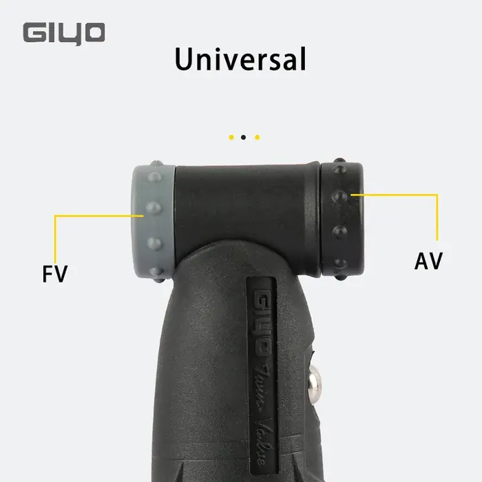 Manomètre de pression d'air pour pneus de vélo GIYO, valves Schrader/Presta, 160 PSI, baromètre prof