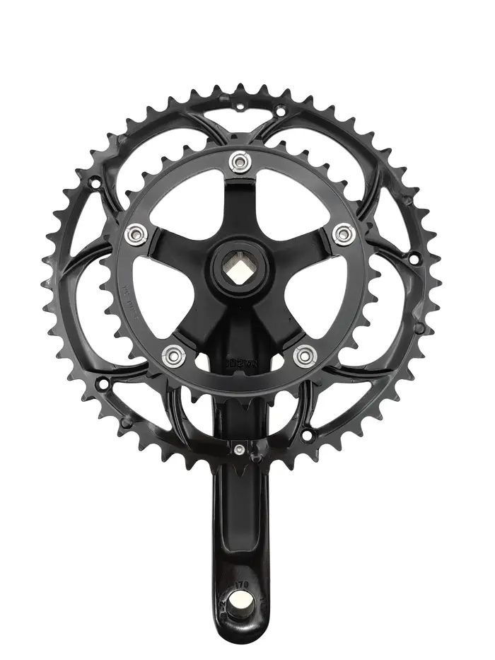 50/34T pédalier de vélo de route BCD 110mm 8/9 vitesses trou de diamant Double pignons pièces de manivelle
