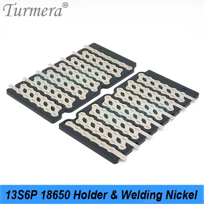 Turmera 13S 48V 52V boîtier de batterie de vélo électrique 13S6P 18650 support avec soudage Nickel 30A BMS pour
