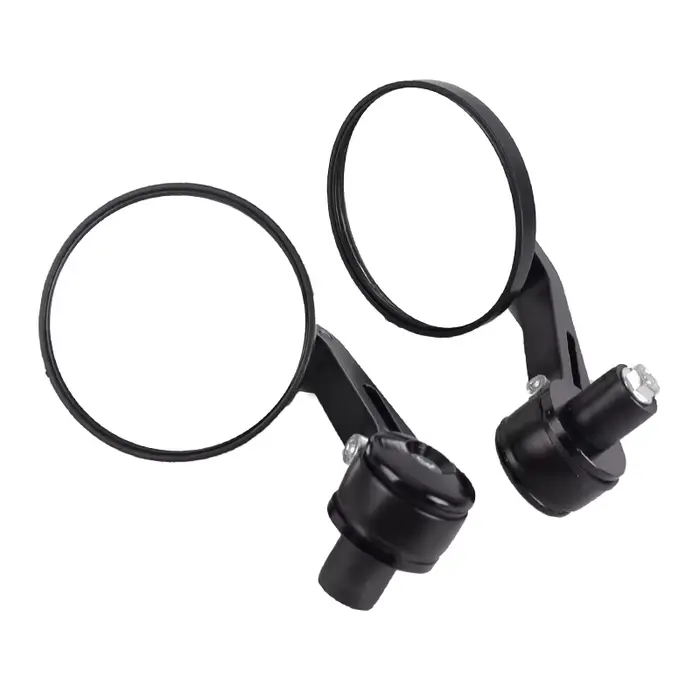 Accessoires de Moto 7/8 "rétroviseurs arrière d'extrémité de barre ronde pour café Racer Moto rétrov