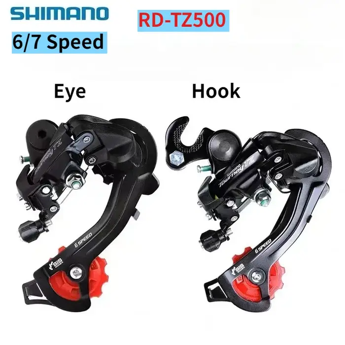 Shimano Tourney TZ RD-TZ500 dérailleur arrière 6s 7s 18s 21s Transmission RD TZ500 vtt vélo déraille
