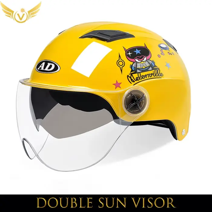 V casque de Scooter électrique été V Chopper casques de Moto cascade de sécurité Soman Articles urba