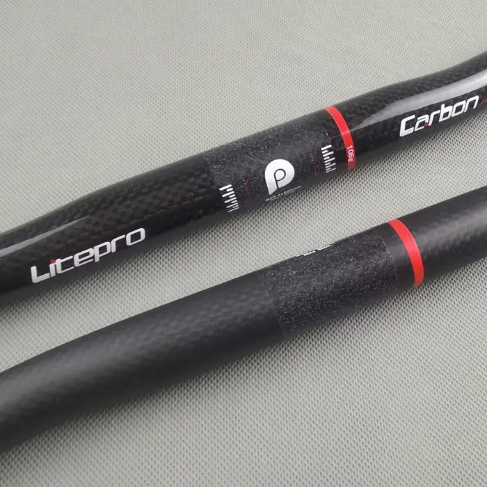 Guidon de vélo pliant entièrement droit 25.4x580mm
