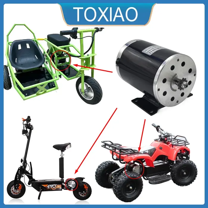 Moteur de scooter électrique 500W 800W 1000W