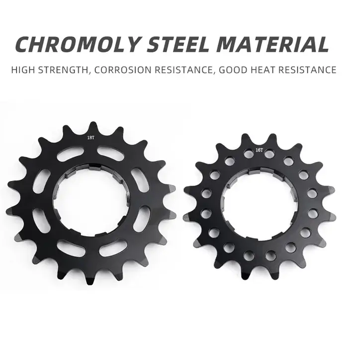 POLSO BMX vélo roue libre 12T 13T 14T 15T 16T 17T 18T acier chromé BMX pignon