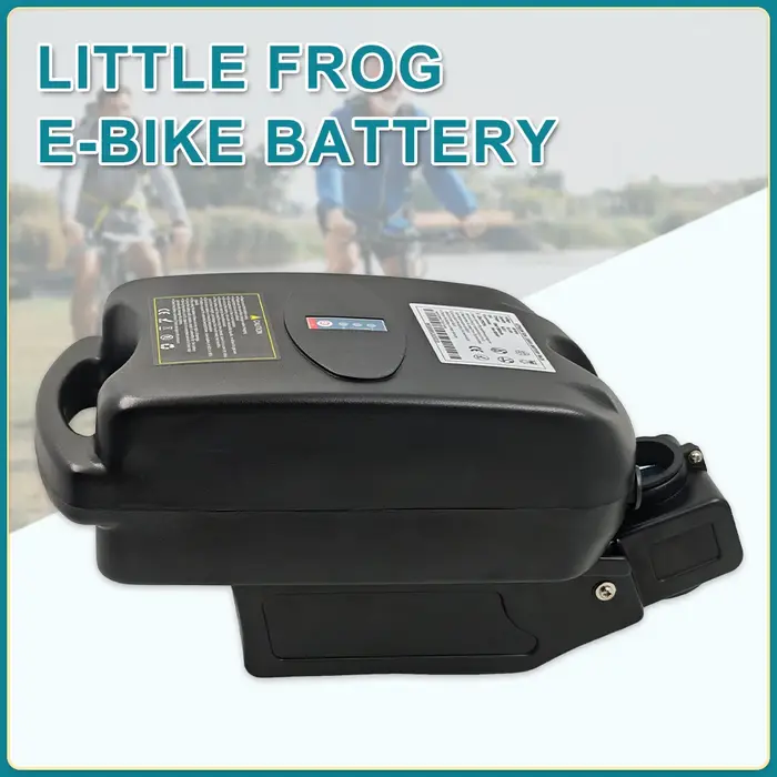 Batterie de vélo électrique 24V 36V 48V, boîtier Frog, pack de batterie de vélo 10Ah 10.4Ah 13Ah, ba