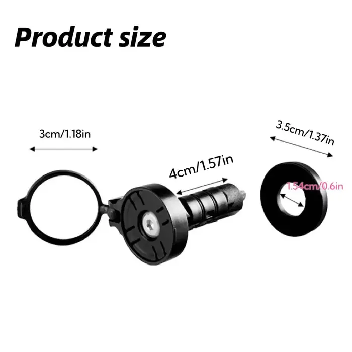 Rétroviseur de vélo, miroir convexe en acrylique pour la conduite en extérieur