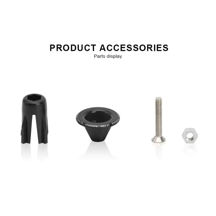 RIDERACE poignée de vélo embout de guidon 23.5MM en alliage d'aluminium route cyclisme poignées de b