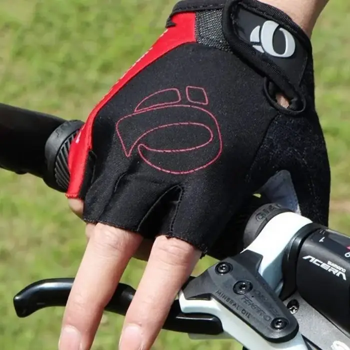 Gants demi-doigt en Gel pour vélo, antidérapants, résistants à la sueur, antichoc, protège-bras de r
