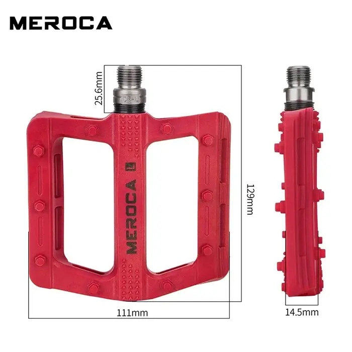 Pédales de vélo MEROCA en nylon