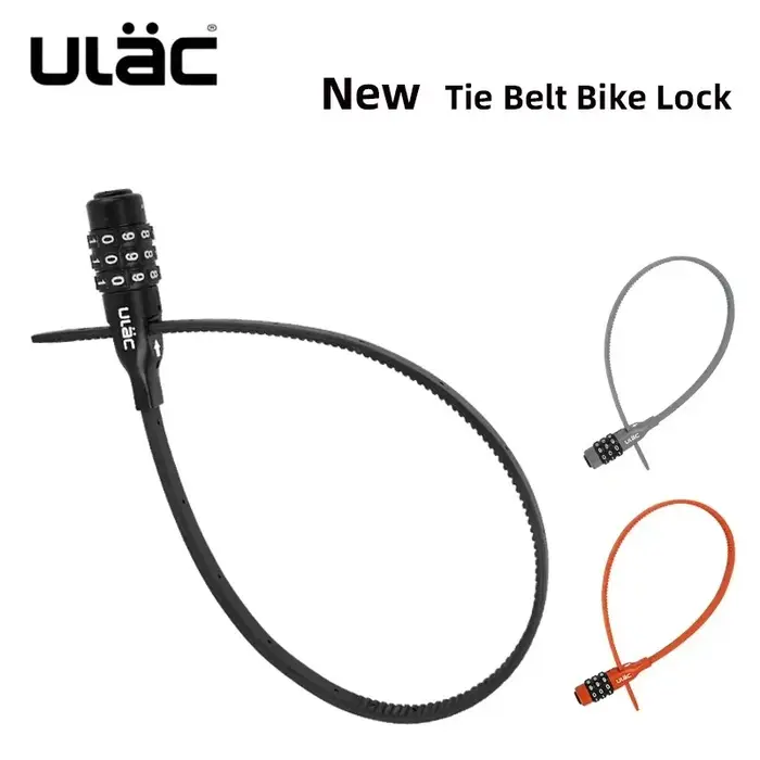 Serrure antivol en alliage de zinc à 3 chiffres pour vélo de route et VTT