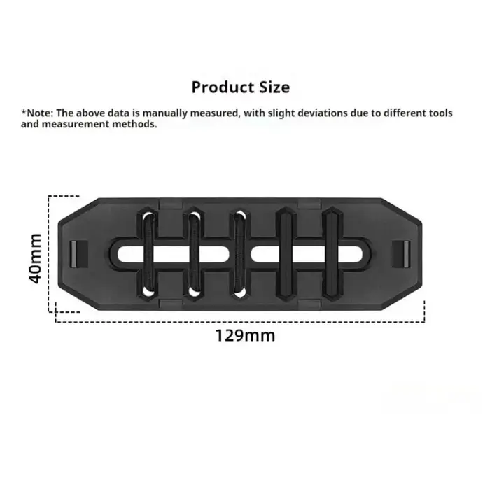 Support de gel énergétique portable pour vélo