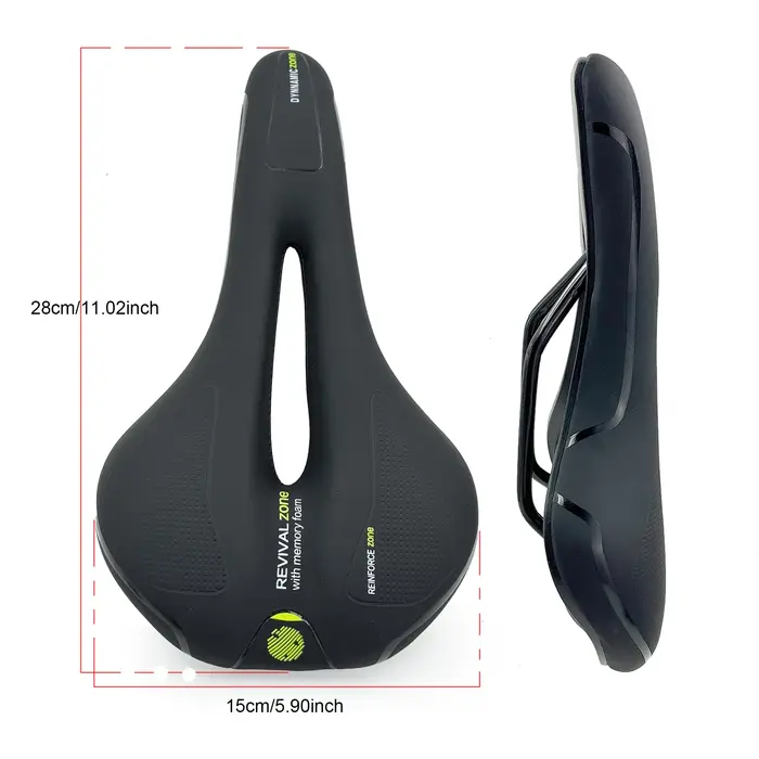 Selle de vélo de route siège ultraléger vague selle de vélo de route pour hommes doux confortable si