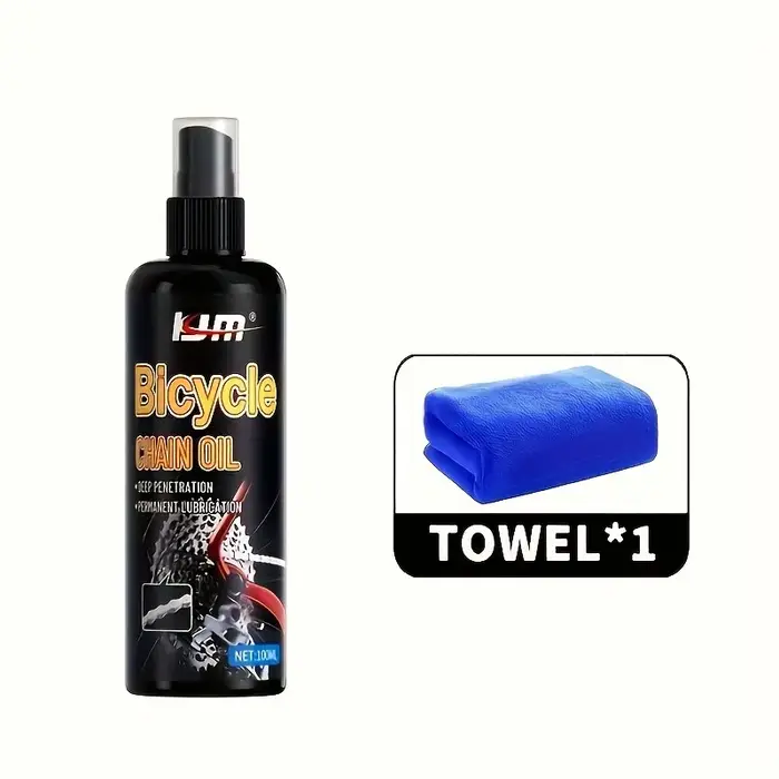 Nettoyant et lubrifiant pour chaîne de vélo 2 en 1 : protection robuste toutes saisons