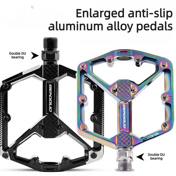 Nouvelles pédales de vélo
