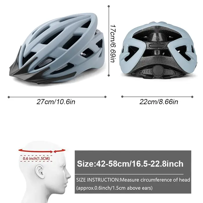 1 casque de vélo pour adulte