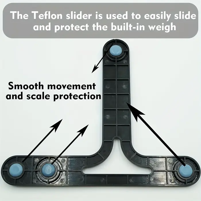 1 plaque coulissante avec patins de protection pour support sécurisé, accessoires TM7, support de base, protection de la surface de travail, usage domestique