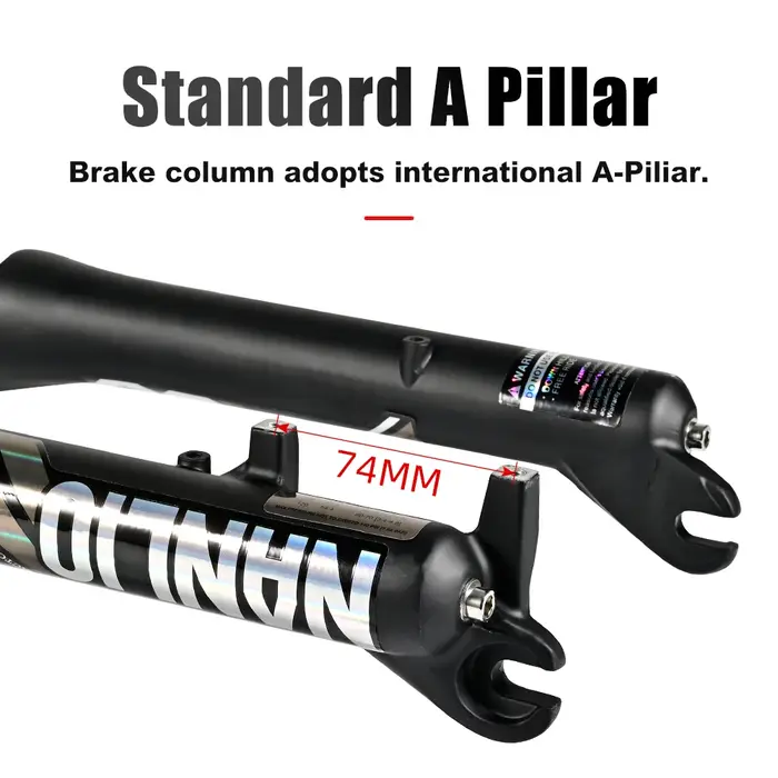 Fourche à suspension pneumatique NANLIO pour Fat Bike