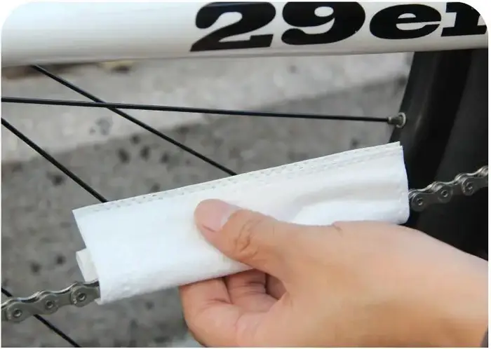 CYLION – chiffon et ligne de nettoyage pour chaîne de vélo