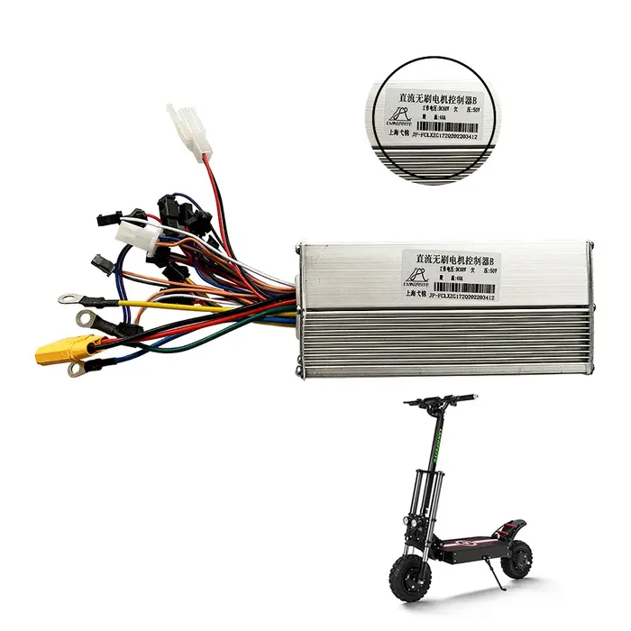 Langfeite Electric Scooter dual motor T8 Controller 60V 40AMP Brushless DC Controller E scooters