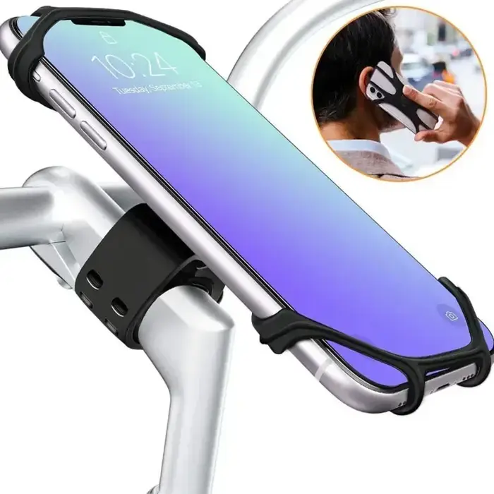 Support de téléphone portable pour vélo et trottinette 360° °