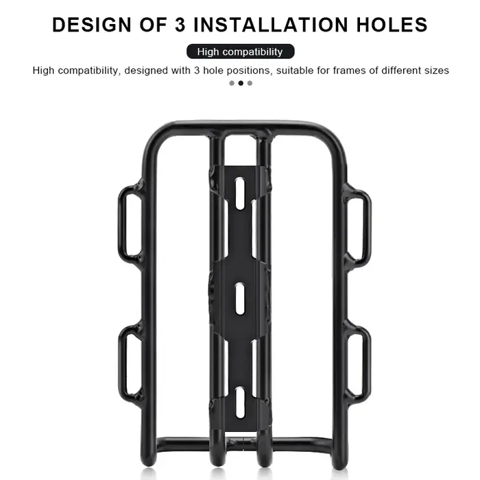 Étagère de fourche avant de vélo en alliage d'aluminium