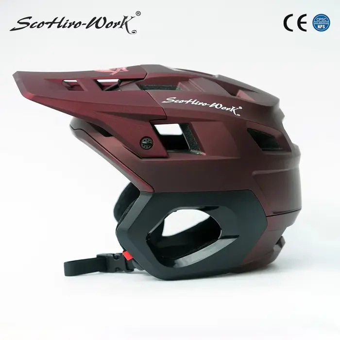 Nouveau casque de vélo 3/4 vtt demi-visage